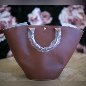 Longchamp Épure XL Top Handle Leather Tote | Brown